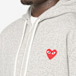 Comme des Garcons Play Play Big Heart Sweatshirt grey 86658 5