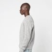 AMI PARIS Wool Knit Alpaca Crewneck Pullover grey 87990 3