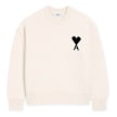 AMI PARIS Felted Crew ADC beige 88897 1