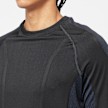 Alpha Industries Seamless Longsleeve Shirt noir 88007 5