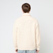 Lacoste Relaxed Fit Patchwork Effect Wool Sweater beige 89514 4