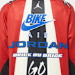 Jordan x Nigel Sylvester "Bike Air" Jersey rot 87512 6