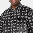 Billionaire Boys Club Diamonds & Dollars Oversized SS Denim Shirt schwarz 85995 5