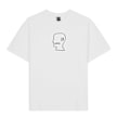 Brain Dead Brain Dead Logo Head T-Shirt wit 91449 1