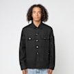 C. P. Company&nbsp; Overshirt In Felt noir 86021 2