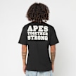 A Bathing Ape City Camo College ATS Tee schwarz 92410 4