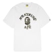 A Bathing Ape Tree Edge Camo College Tee Weiss 92415 1