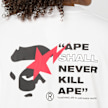 A Bathing Ape Bape Sta Ape Face Relaxed Fit Tee M blanc 92418 6