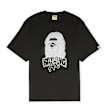 A Bathing Ape Hand Drawn Ape Head Relaxed Fit Tee M noir 92419 1