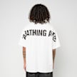 A Bathing Ape&nbsp; Spray Print Ape Head Relaxed Fit Tee #2 M blanc 92420 4