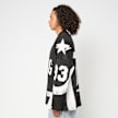 A Bathing Ape Line Camo Jacquard Logo Relaxed Fit Ice Hockey Jersey noir 92425 3
