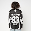 A Bathing Ape Line Camo Jacquard Logo Relaxed Fit Ice Hockey Jersey black 92425 4