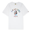 A Bathing Ape Art Camo College Tee M blanc 92449 1