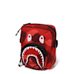 A Bathing Ape&nbsp; Color Camo Shark Mini Bag rouge 92493 3