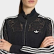 adidas Originals Crochet Zip Trainings Top schwarz 93505 4