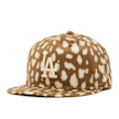 New Era Animal Deer Print 59Fifty Fitted Cap beige 94020 1