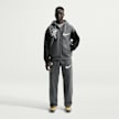 Nike x Central Cee Solo Swoosh Fleece Hoodie "Syna World" grau 94091 2
