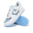 Nike W Air Force 1 Retro Qs white/pure platinum-univ blue weiß 94151 7