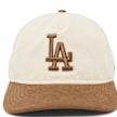 New Era Suede Visor 9Fifty Los Angeles Dodgers Cap beige 95213 3