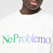 No Problemo No Problemo Gradient SS Tee weiß 95407 3