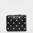 Comme des Garcons Wallet Dots Printed Leather Line zwart 95424 2
