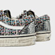 Vans LX Old Skool Charms "Paint Splatter" zwart 95623 5