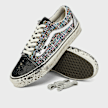 Vans LX Old Skool Charms "Paint Splatter" zwart 95623 7