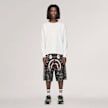 adidas Originals x Bape Demin Jorts grey 95773 2