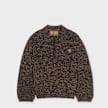 Brain Dead Half Zip Collared Sweatshirt brun 95846 1