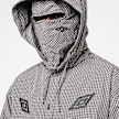 Umbro by Slam Jam Gingham Masked Shirt grey 95889 4