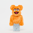 Medicom&nbsp; Bearbrick Oscar The Grouch (The Original Orange Fur Costume) multicolore 96171 1
