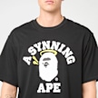 A Bathing Ape x Spotify x Central Cee College Tee zwart 97605 3