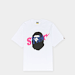 A Bathing Ape x Spotify x Central Cee Ape Head Tee Weiss 97602 1