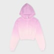 Nike   Phoenix Fleece Oversized Henley Dipped Hoodie lichtroze 98009 1