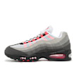 Nike Air Max 95 Big Bubble "Solar Red" gris 98574 3