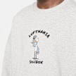 solebox x Lufthansa Standing Salute Sweater grijs 99195 5