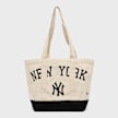 New Era MLB Tote Bag New York Yankees beige 99235 1