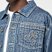 New Era Script Denim Jacket blauw 99241 3