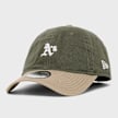 New Era Mini Washed Contrast 920 Cap Oakland Athletics groen 99256 1