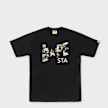 A Bathing Ape&nbsp; Sta Over Print 1st Camo Bape Sta Tee noir 99437 1