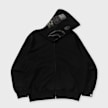 A Bathing Ape Garment Dye Shark Relaxed Fit Full Zip Hoodie zwart 99555 1