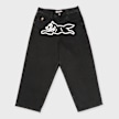 ICECREAM Running Dog Triple Scoop Denim Pant black 101643 1