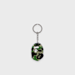 A Bathing Ape ABC Camo Ape Head Acrylic Keychain green green 102812 1