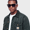 Carhartt WIP OG Trucker Jacket black / black stone canvas Undefined Color 104196 4