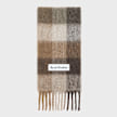 Acne Studios Heavy Scarf dark brown/white brown Undefined Color 104314 1
