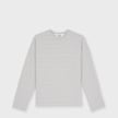 Brain Dead Casey Stripe Long Sleeve T Shirt Grau 104440 1