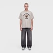 A Bathing Ape College Tee white grey 104937 2
