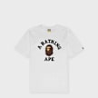 A Bathing Ape College Tee white weiß 104939 1