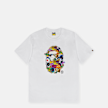 A Bathing Ape Sticker Pack Ape Head Tee weiß 104963 1