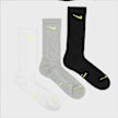 Nike Everyday Lightweight Crew Socks (3 Pack) black 105653 2